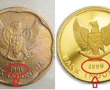 Uang Koin Lambang Burung Garuda Ada yang Terbuat Dari Emas Ketahui Cirinya Agar Tak Sembarang Dibelanjakan