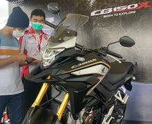 Baru Saja Dilaunching, Honda CB150X Sudah Mejeng di Sirkuit Mandalika