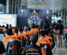 H.O.G Anak Elang Jakarta Chapter Laksanakan Safety Riding Di Gedung MPR, Bambang Soesatyo Bilang Begini