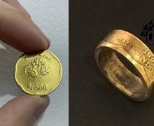 Dianggap dari Emas Uang Koin Rp 500 Banyak Dibuat Cincin Dijual Jutaan, Bank Indonesia Kasih Penjelasan