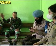 Heboh, Video Polwan Cantik Dipukul Oknum Anggota TNI Saat Naik Motor