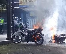 Anggota Geng Motor Ditangkap Warga di Medan, Motor Sampai Dibakar Begini Kelanjutannya