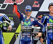 Video Rivalitas Valentino Rossi Dan Jorge Lorenzo, Duel Pembalap Satu Tim Paling Heboh Di Jagat MotoGP