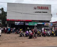 Mantap Komunitas MAXI Yamaha Lampung Makin Solid dan Akrab, Sering Gelar Kegiatan Sosial