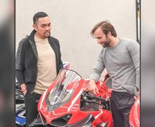 Undang Pembalap MotoGP Johann Zarco ke Rumahnya, Ahmad Sahroni Pamer Motor Rp 5,5 Miliar