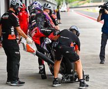 Jumlah Lap Moto2 dan MotoGP Indonesia 2022 Dikurangi Gara-gara Masalah Aspal?