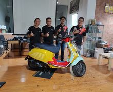 Meluncur Pelek Pako Racing Armani Khusus Untuk Vespa, Harga Rp 4,5 Jutaan