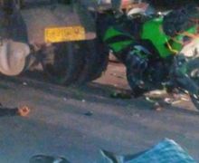 Pemudik Motor Kawasaki Ninja 250 Meregang Nyawa Setelah Kecelakaan Maut di Brebes
