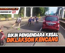 Video Viral Rombongan Sepatu Roda Latihan di Jalan Raya Bikin Kesal Pengendara Lain