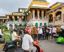 25 Member Himpunan Vespa Sumatera Utara Touring Ke Vespa World Days 2022, Bawa Misi Khusus