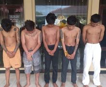 5 Anggota Geng Motor Diciduk Polisi, Sabet Petani Di Indramayu