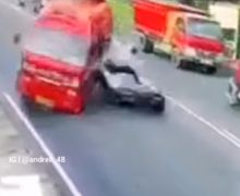 Video Mobil Angkot Tabrak Motor di Salatiga, Begini Kondisi Pengendara Honda Scoopy