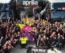 Aleix Espargaro Dan Aprilia Bikin Rekor Di Podium MotoGP Italia 2022