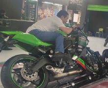 Hobi Miring-miring Naik Motor Kawasaki Ninja ZX-25R Anti Jatuh, Bisa Dicoba Nih Bro