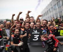 Maverick Vinales Gasak Podium Perdana Bersama Aprilia Di MotoGP Belanda 2022