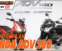 Video Launching Honda ADV 160 Pertama Di Dunia, Tampilannya Keren