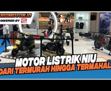 Video Harga Motor Listrik Niu Ajang Pameran Periklindo Electric Vehicle Show 2022