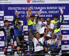 Keren! YROI Batik Yuasa AlRasyid Indo Racing Sabet 5 Podium dan Juara Umum R15 Comm B