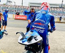 Motor Alex Rins Pakai Sayap di Bagian Belakang Saat FP1 MotoGP Jepang 2022, Cuma Biar Keren?