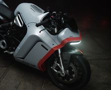 Konsep Modifikasi Motor Listrik Huge X Zero, Gaya Ala Cafe Racer Futuristik
