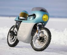 Modifikasi Motor Listrik RNGT Pecahkan Rekor Tercepat di Tanah Salju!