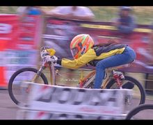 Ternyata Pacar Asli Denis Kancil Pembalap Drag Bike, Ini Video Saat Ngebetot Yamaha Mio