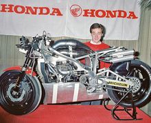 Tangkinya Mana? Ini Generasi Pertama Honda NSR500 di Balap MotoGP