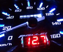 Trik Pasang Voltmeter di Honda Supra X125 PGM-FI, Bikin Keceh..
