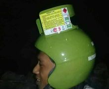 Anjay! Tabung Gas 3 Kg Dijadiin Helm Sama Kids Zaman Now