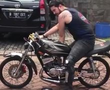 Wow! Artis Sinetron Anak Jalanan Nyeting Motor Jambret, Garing Banget Suaranya!