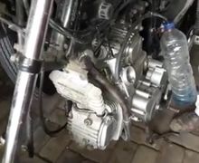 Honda Tiger Dimodifikasi Jadi 400 cc 2 Silinder Suaranya Bikin Geter Dengkul