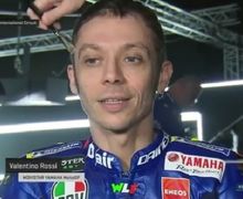 Walau Sudah Jadi Legenda MotoGP, Valentino Rossi Tetap Grogi Saat Dimake Up