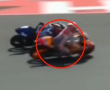 Video Detik-detik Marquez Nyaris Tabrak Telak Vinales di Latihan Resmi MotoGP Argentina