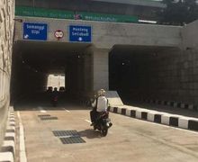 Pengendara Keluhkan Underpass Mampang Kuningan Jalannya Bergelombang..
