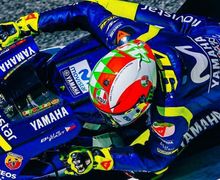 Video Berbagai Motif Helm Valentino Rossi di MotoGP Italia, Tahun Ini Motifnya kayak Gimana?