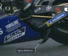 Nih! Beda Komponen Diduga Ilegal di Motor MotoGP Andrea Dovizioso dengan Spray Deflector Yamaha