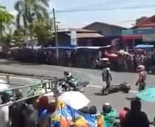Balap Nasional Ternoda, Video Dua Pembalap Terlibat Tabrakan dan Langsung Layangkan Tendangan Kung-fu