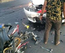 Ban Cacing Kembali Memakan Korban, Pengendara Vario Tewas Setelah Menghantam Mobil di Semarang