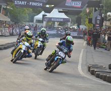 Otorace : Bebek Underbone 2-tak 125 cc Open Jadi Kelas Favorit di Road Race Tegal