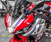 Tsadiss! Yamaha R25 Pakai Liveri MV Agusta F4 RC Tampangnya Makin Bengis