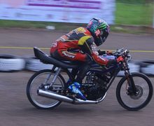 Ajib, Uang Puluhan Juta Disebar di Event Drag Bike Peringati Tahun Tangerang Selatan 