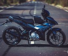 Ogah Standar, Yamaha MX King Ini Gendong Mesin V-ixion yang Sudah Diupgrade!