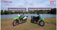 Menguji Performa Kawasaki KLX 150 dan Kawasaki KLX 150 SM SE di Jalan Raya, Senyaman Apa?