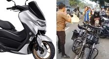Pemotor Yamaha NMAX Silver Diburu Polisi Diduga Penyebab Kecelakaan Pengendara Harley-Davidson di Probolinggo