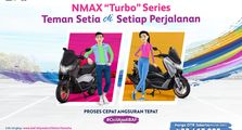 NMAX “Turbo” Series, Teman Setia di Setiap Perjalanan #CicilAjadiBAF