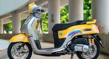 Modifikasi Skutik Yamaha Fazzio Hybrid Pilih Livery Yamaha F1ZR, Ini Alasannya