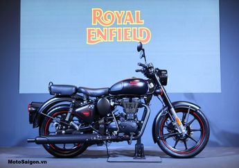 Wuih, Royal Enfield Classic 500 Stealth 