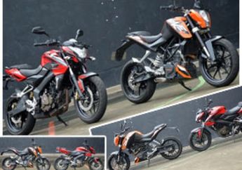 Komparasi Desain Pulsar 200NS VS Duke 