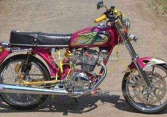 Modifikasi Honda Cb100 Dari Motor Balap Jadi Kontes Motorplus Online Com