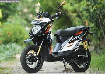 Modifikasi Yamaha X Ride 2014 Surabaya Redaman Sok Depan Supra Yang Bikin Pede Motorplus Online Com